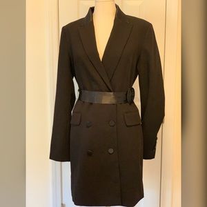 Black Tuxedo Dress - Size Large